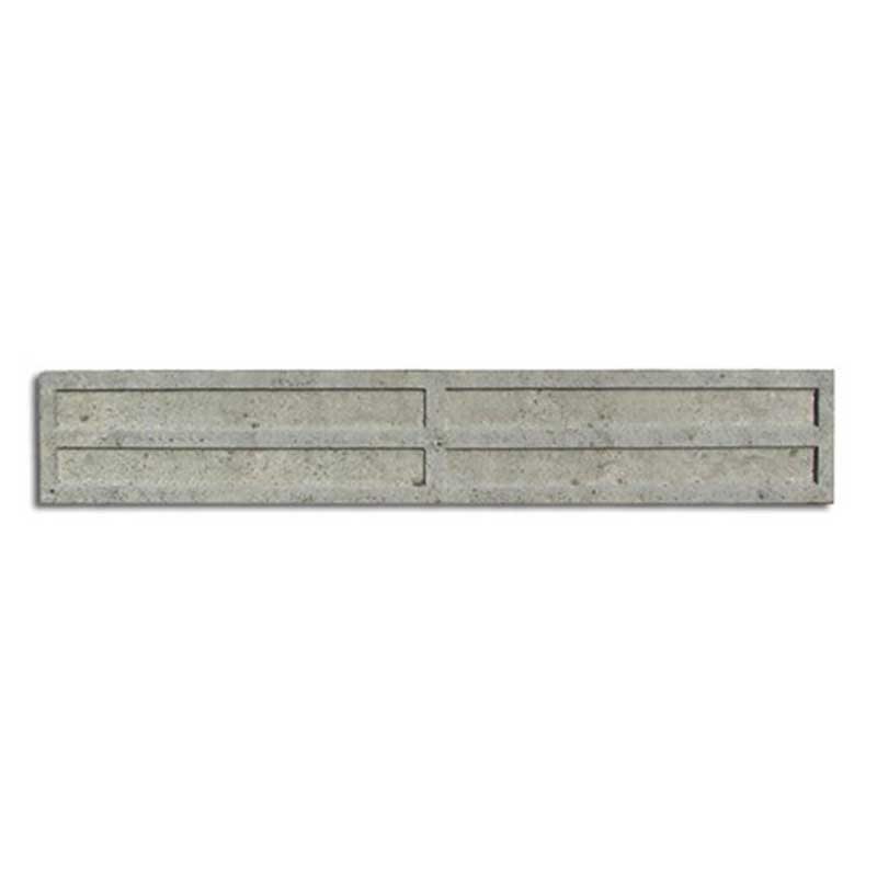 Concrete Recessed Gravel Boards - 12" High